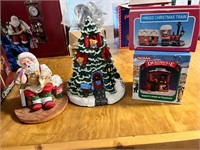 4 Pieces Christmas Figures