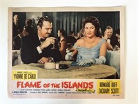 Flame of the Islands original 1955 vintage lobby c