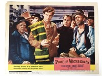 Port of Wickedness original 1954R  vintage lobby c