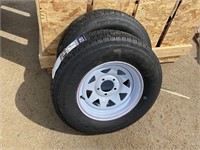ST 205/75R14 Trailer Tires And Rims