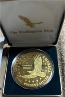 2000 Washington Mint 4 oz Silver