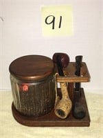 Pipe and Tobacco Holder