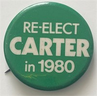 Jimmy Carter campaign pin