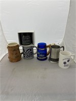6 pc, coffee/beer mugs