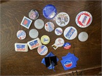 Vintage Clinton Pins