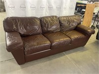 Leather couch