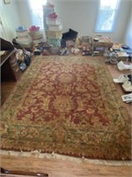 Very Nice Large Rug 100% Wool Pile Saeed Oriental