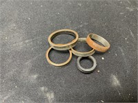 Coins made into rings