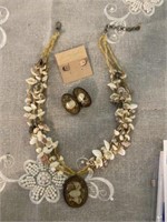 Necklace & Earrings