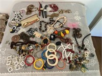 Large group of Costume Jewelry
