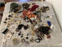 Large group of Costume Jewelry