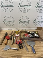 Flat of tools and more