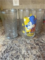 Mickey and Minnie Mouse glasses