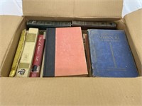 Box of Hard Back Books approx 15
