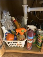 Miscellaneous cleaning supplies