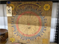 Deco, Hanging Dart Board, 22 X 22