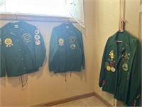 Vintage Girl Scout jackets