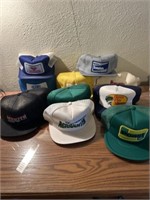 Vintage farm related caps