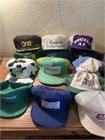 Vintage farm related caps