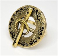 Victorian 14K Gold Ring.