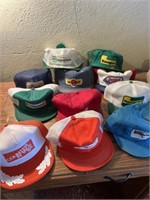 Vintage farm related caps