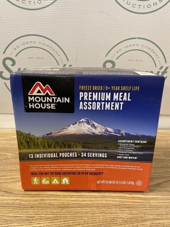 Mountain House freeze dried meals