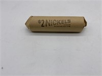 1-Roll Jefferson Nickels
