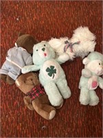 Vintage Care Bear and miscellaneous toys