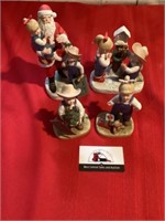 Homco Denim Days figurines