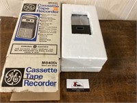 Vintage GE cassette recorder