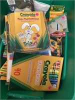 Tote of crayons, Crayola products