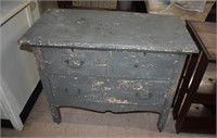 3 Draw Painted Washstand Commode