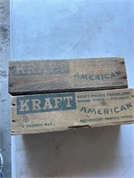 Kraft cheese boxes
