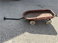 Vintage Arrow Head Running Brave wagon