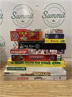 Stack of games
