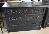 Painted Butter Print Chest of Drawers
