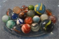 Assorted Glass Marbles