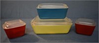 Nice Pyrex Refrigerator Boxes in Color