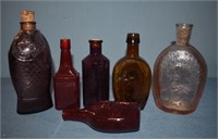 Assorted Colored Bottles