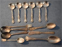 Silver Plate Flatware -Spoon Ring Possibilities