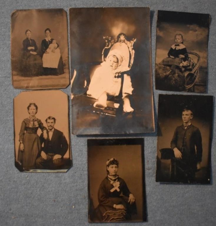 Early Tin Types /Real Photo Postcard