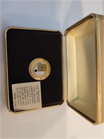OC Tanner 1/20 12K GF Gold Vintage Round Pin