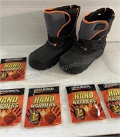 Size 5 Winter Boots Hand Warmers