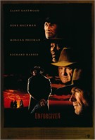 Unforgiven 1992 original double-sided movie poster