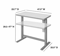 $330 Tresanti adjustable height desk