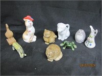 Lot Of Vtg Ceramic Animal Figurines
