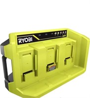 RYOBI 40V 3-Port Sequential Fast Charger OP407A