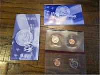 1999 Susan B. Anthony Uncirculated Coin Set, D