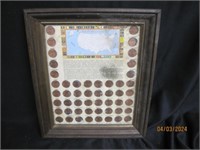 Lincoln Pennies By States Collection