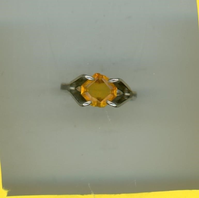 Sterling Ring S7 Amber